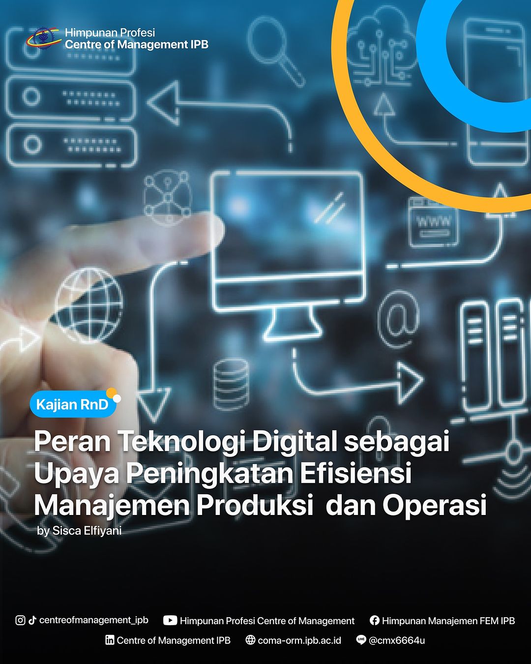 [Peran Teknologi Digital sebagai Upaya Peningkatan Efisiensi Manajemen Produksi dan Operasi]